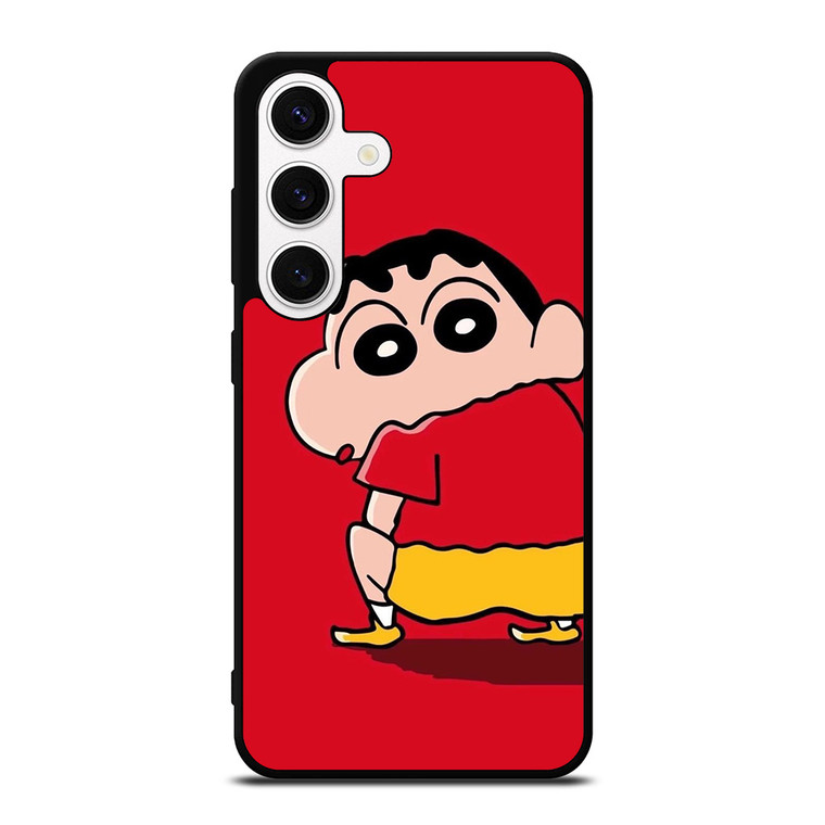 SHIN CHAN RED MINIMALIST Samsung Galaxy S24 Case Cover