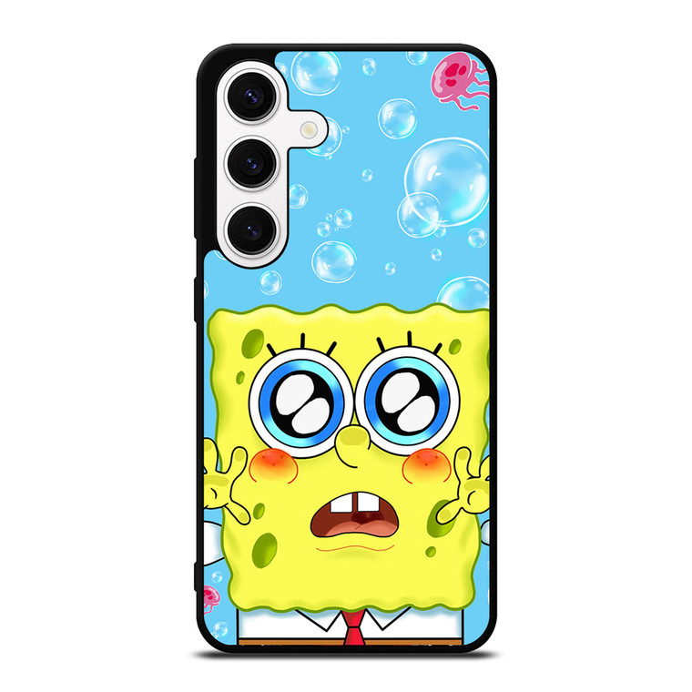 SPONGEBOB CUTE Samsung Galaxy S24 Case Cover SPONGEBOB CUTE Samsung Galaxy S24 Case Cover