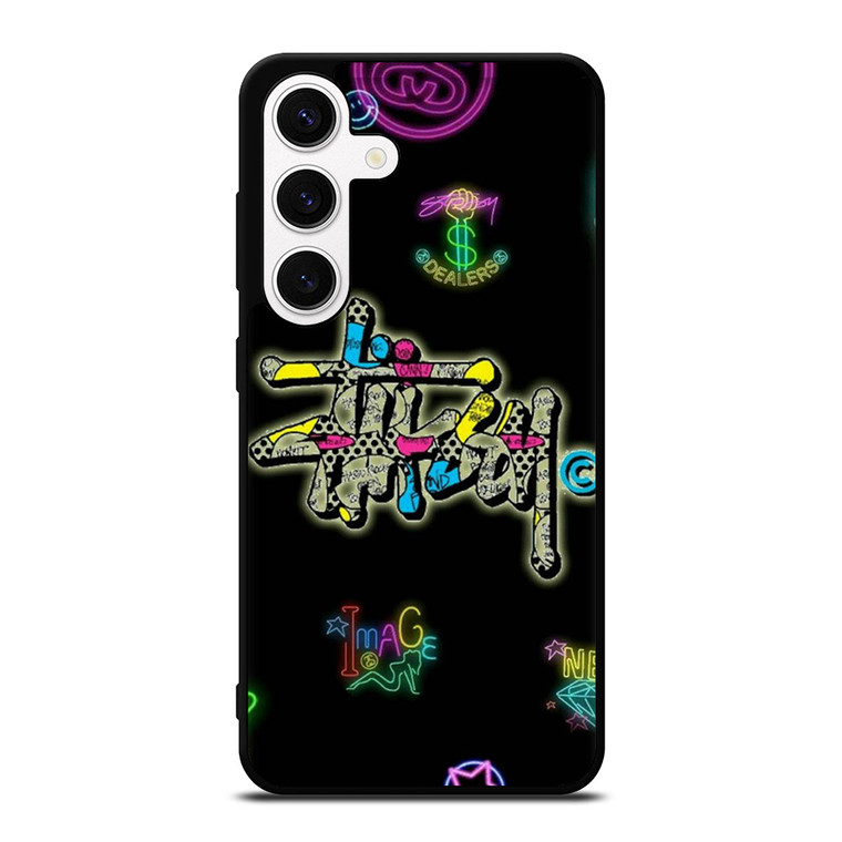 STUSSY LOGO COLOR FULL Samsung Galaxy S24 Case Cover