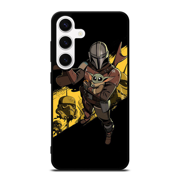 THE MANDALORIAN BABY YODA STAR WARS Samsung Galaxy S24 Case Cover