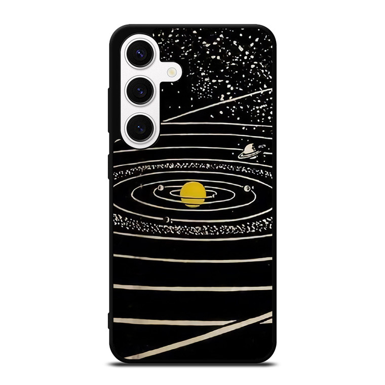 THE SOLAR SYSTEM HAND DRAWN Samsung Galaxy S24 Case Cover