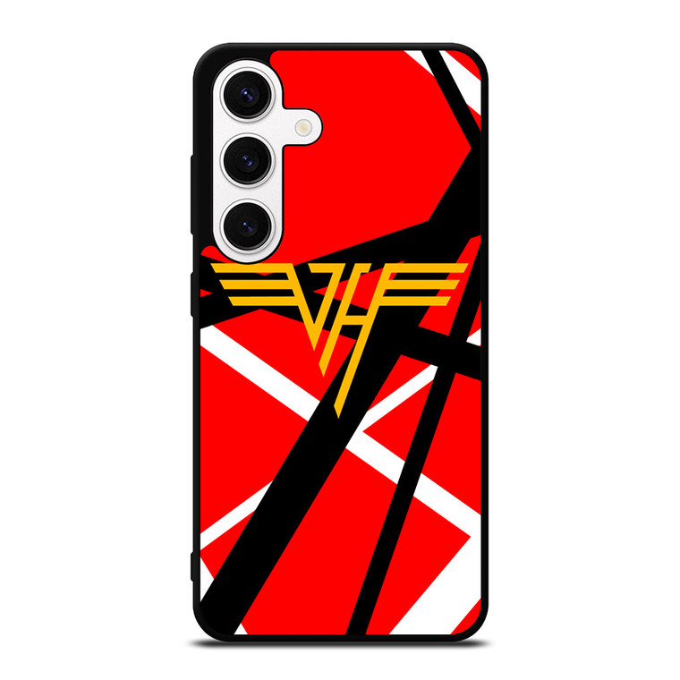 VAN HALLEN RED ABSTRACT LOGO Samsung Galaxy S24 Case Cover