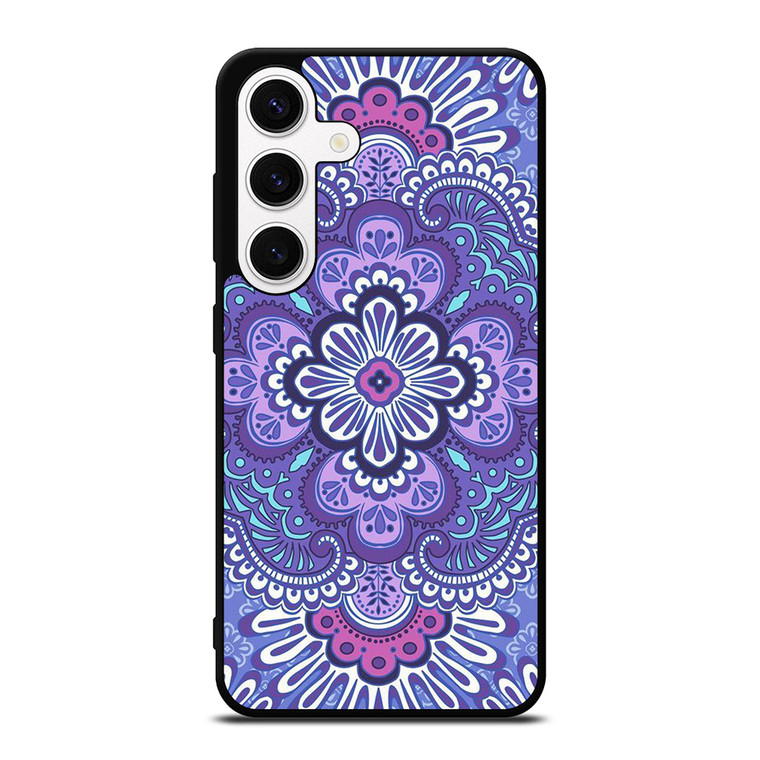 VERA BRADLEY LILAC TAPESTRY Samsung Galaxy S24 Case Cover