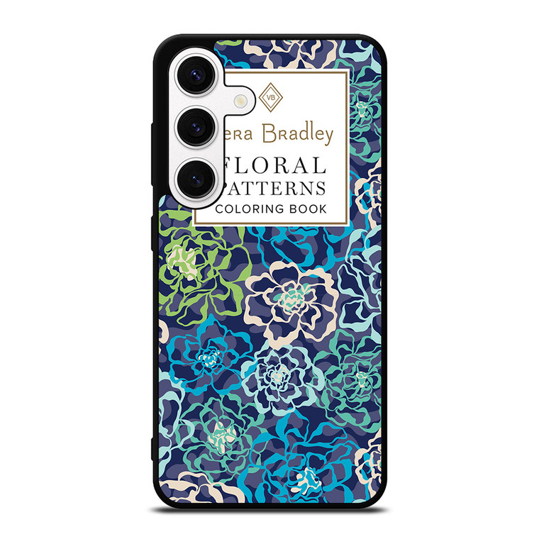 VERA BRADLEY VB FLORAL PATTERNS CB Samsung Galaxy S24 Case Cover