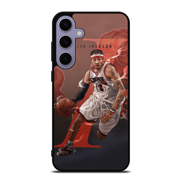 ALLEN IVERSON SIXERS NBA BASKETBALL Samsung Galaxy S24 Plus Case Cover