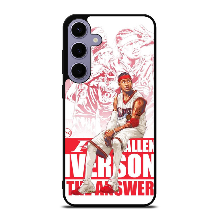 ALLEN IVERSON SIXERS NBA Samsung Galaxy S24 Plus Case Cover
