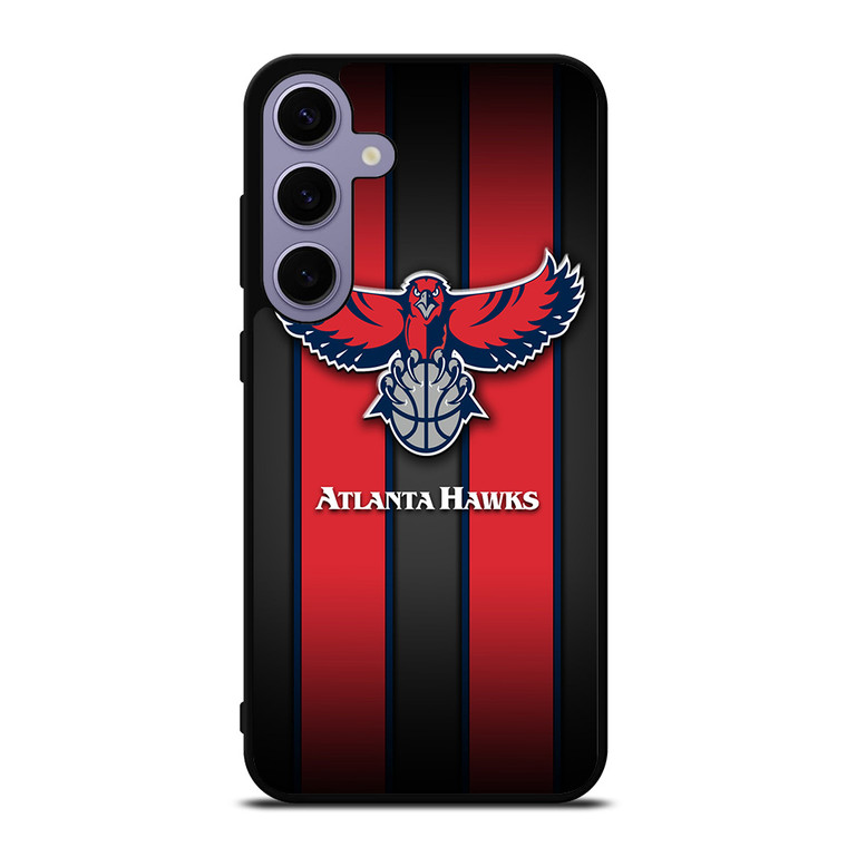 ATLANTA HAWKS STRIPE LOGO Samsung Galaxy S24 Plus Case Cover