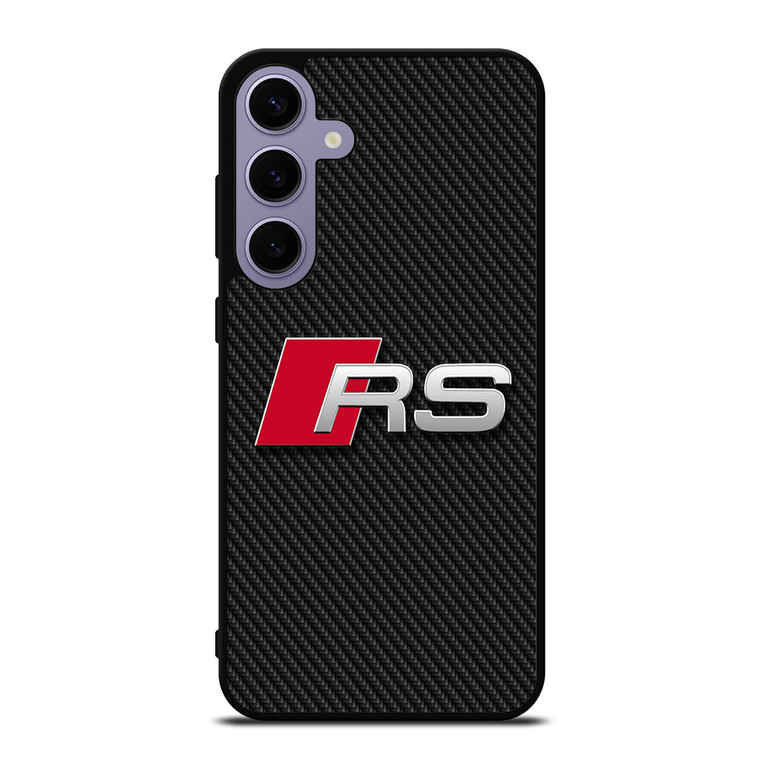 AUDI RS CARBON LOGO Samsung Galaxy S24 Plus Case Cover