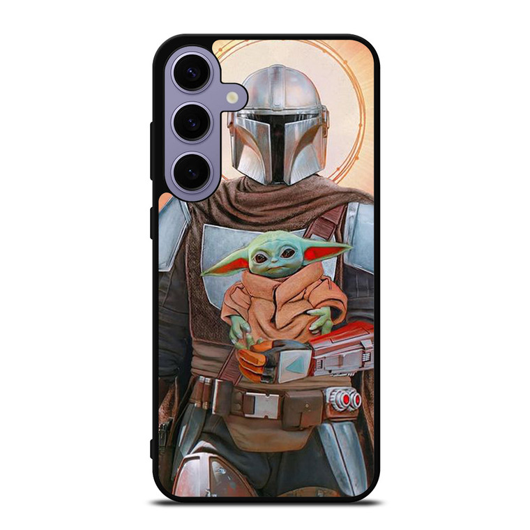 BABY YODA AND THE MANDALORIAN STAR WARS Samsung Galaxy S24 Plus Case Cover