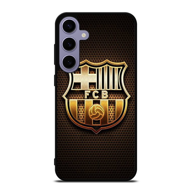 BARCELONA FC GOLD LOGO Samsung Galaxy S24 Plus Case Cover