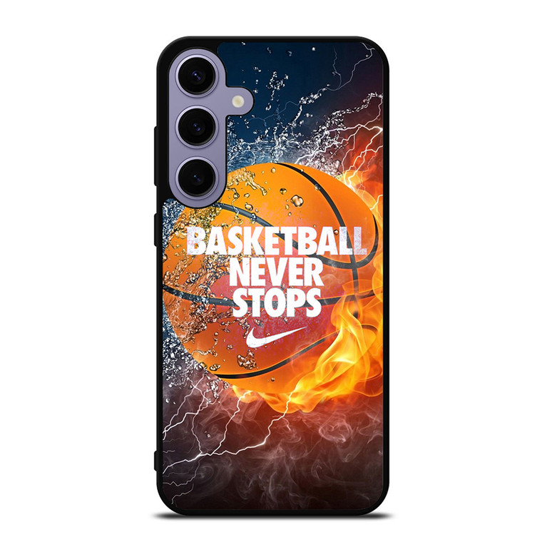 BASKETBALL NEVER STOPS 3 Samsung Galaxy S24 Plus Case Cover