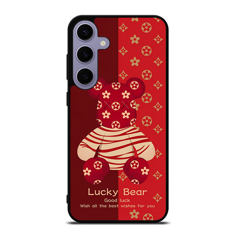 BEAR BRICK KAWS LUCKY RED Samsung Galaxy S24 Plus Case Cover