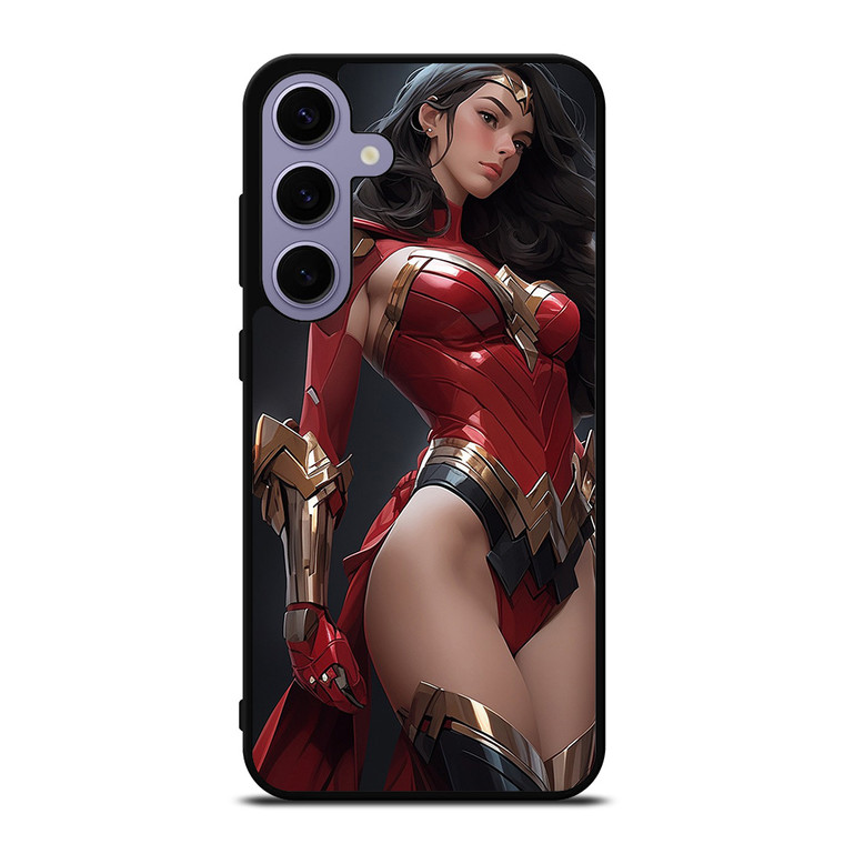 BEAUTIFUL SUPERHERO WONDER WOMAN DC COMIC Samsung Galaxy S24 Plus Case Cover