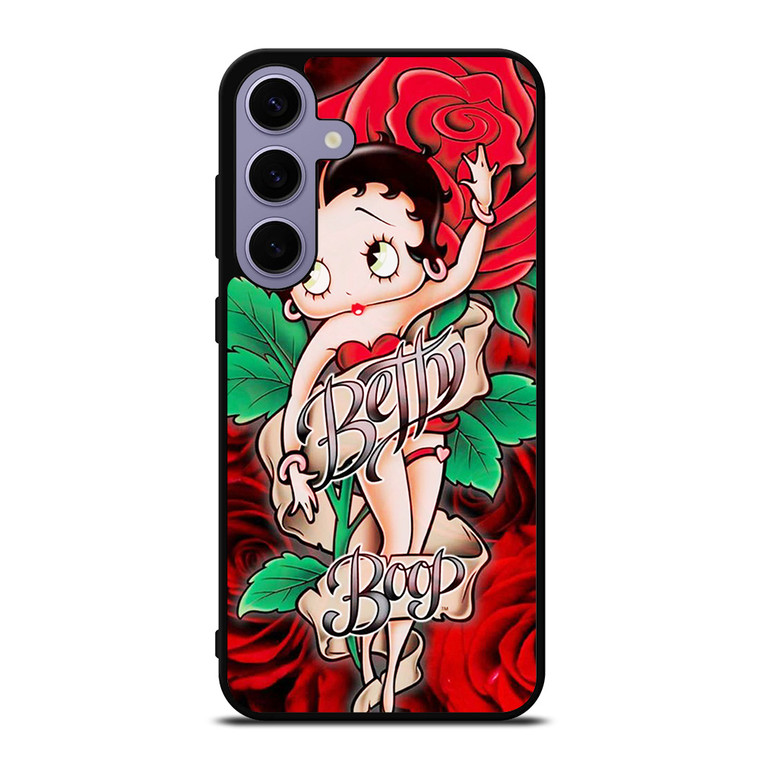 BETTY BOOP FLORAL Samsung Galaxy S24 Plus Case Cover