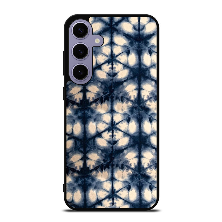 BLUE WILDFLOWER PATTERN Samsung Galaxy S24 Plus Case Cover