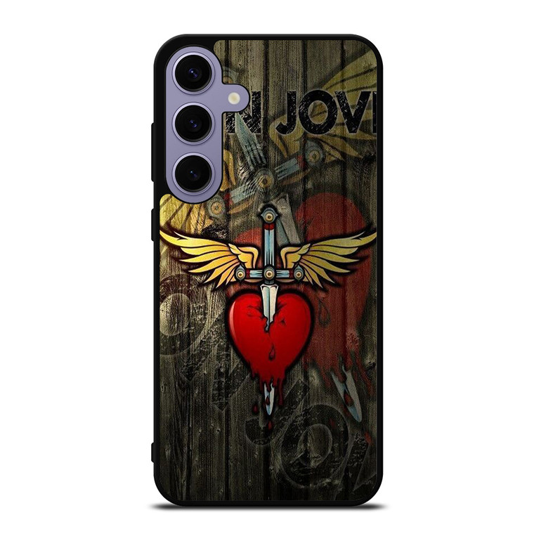 BON JOVI WOODEN LOGO Samsung Galaxy S24 Plus Case Cover