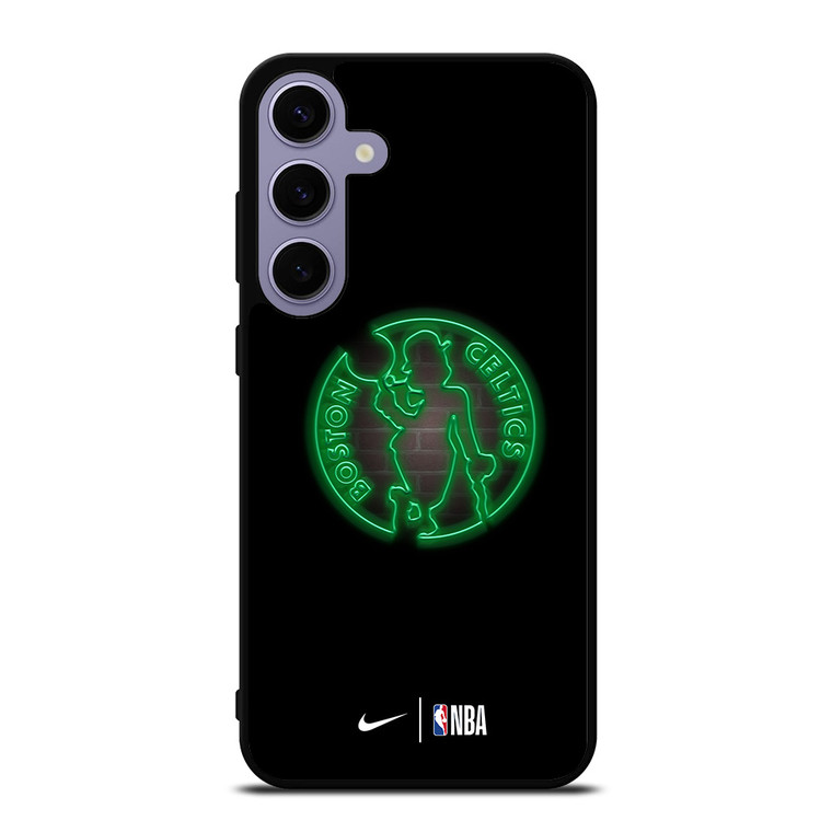 BOSTON CELTICS NEON NIKE NBA Samsung Galaxy S24 Plus Case Cover