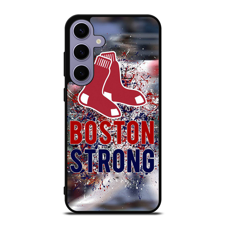 BOSTON RED SOX STRONG ART Samsung Galaxy S24 Plus Case Cover