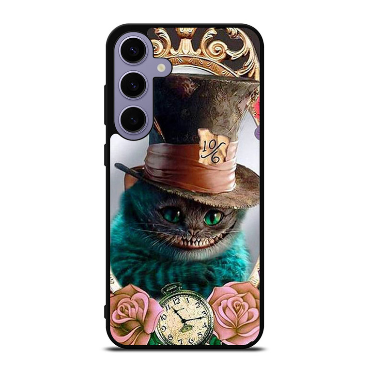 CHESHIRE CAT ALICE IN WONDERLAND CARTOON Samsung Galaxy S24 Plus Case Cover