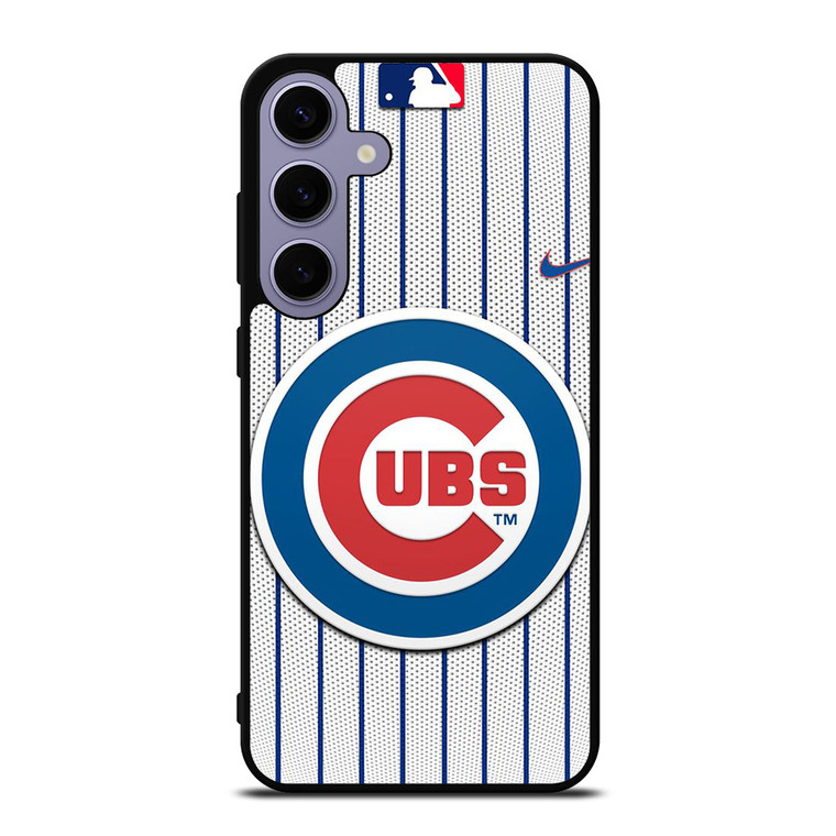 CHICAGO CUBS LOGO JERSEY Samsung Galaxy S24 Plus Case Cover