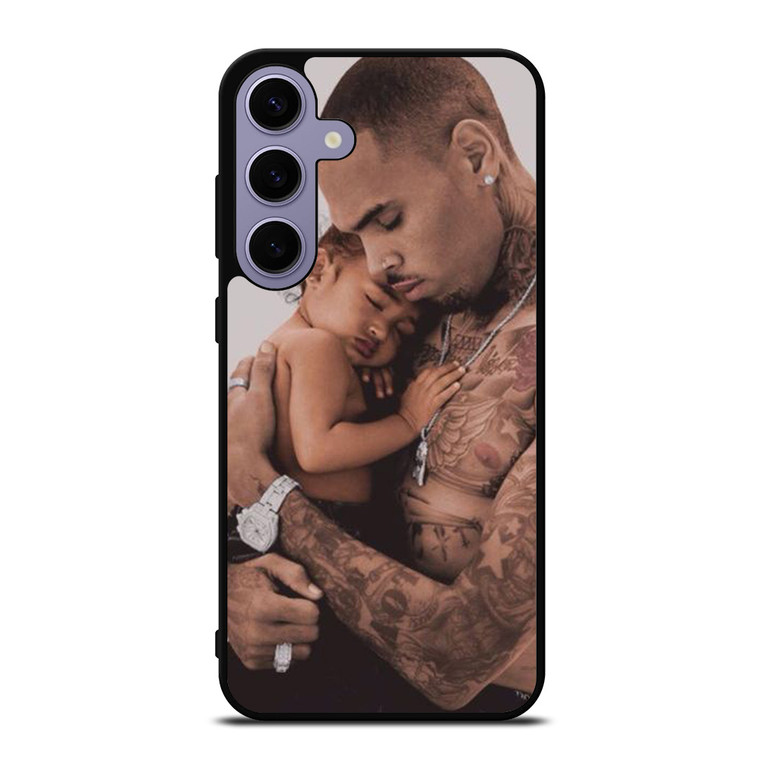 CHRIS BROWN AND BABY Samsung Galaxy S24 Plus Case Cover