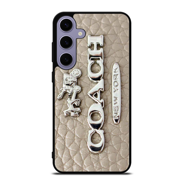 COACH LOGO GLOWING TEXTURE Samsung Galaxy S24 Plus Case Cover
