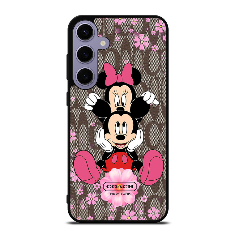 COACH MICKEY MINNIE Samsung Galaxy S24 Plus Case Cover
