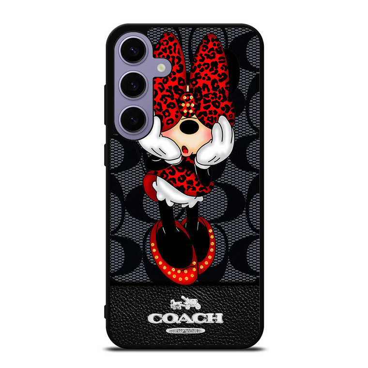COACH MINNIE MOUSE 2 Samsung Galaxy S24 Plus Case Cover