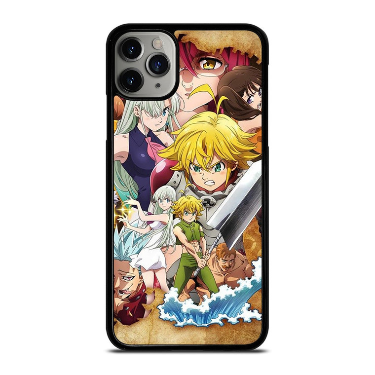 7 SEVEN DEADLY SINS ANIME CHARACTER iPhone 11 Pro Max Case Cover