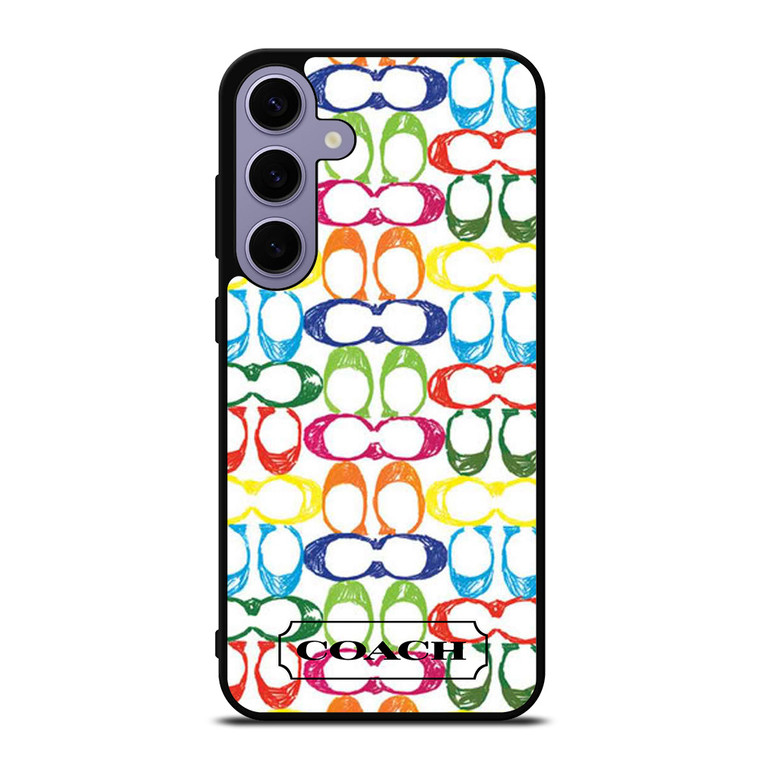 COACH NEW YORK COLORFUL 2 Samsung Galaxy S24 Plus Case Cover