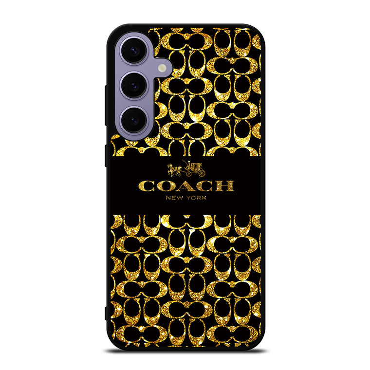 COACH NEW YORK GOLDEN Samsung Galaxy S24 Plus Case Cover