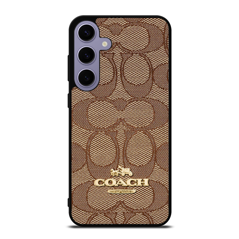 COACH NEW YORK PATTERN Samsung Galaxy S24 Plus Case Cover