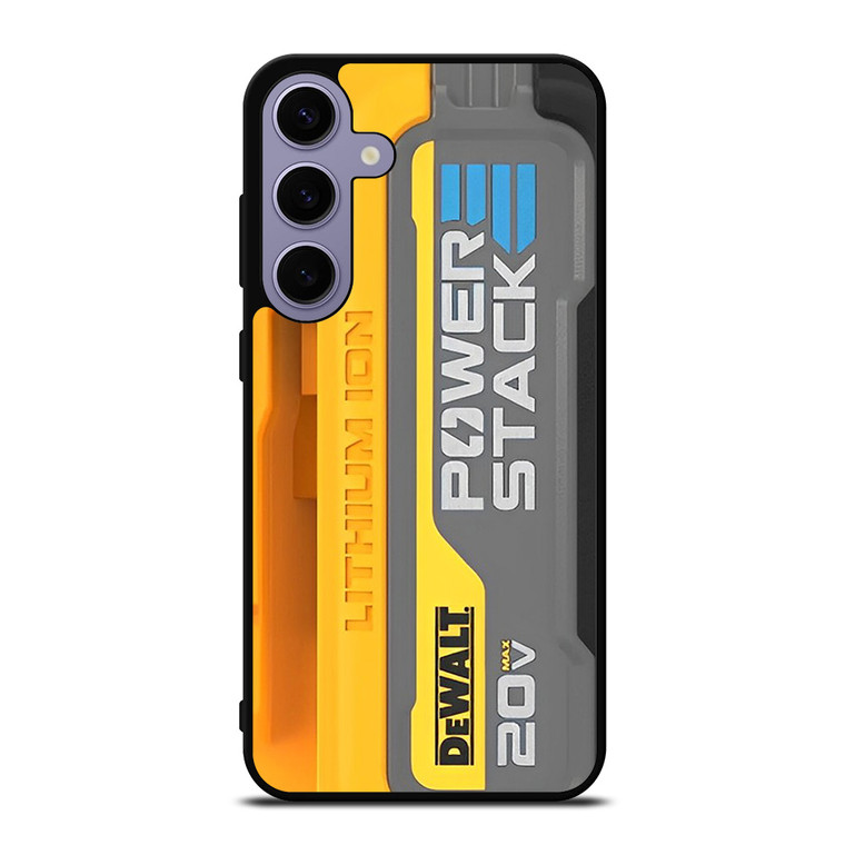 DEWALT LOGO LITHIUM ION BATTERY 20 V ICON Samsung Galaxy S24 Plus Case Cover