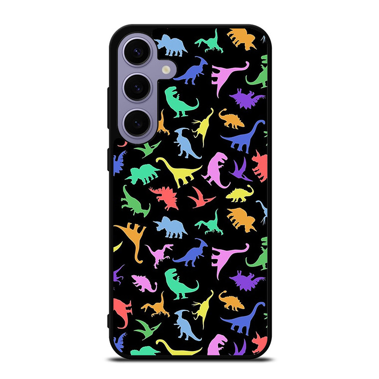 DINOSAUR COLORFUL PATTERN Samsung Galaxy S24 Plus Case Cover DINOSAUR COLORFUL PATTERN Samsung Galaxy S24 Plus Case Cover