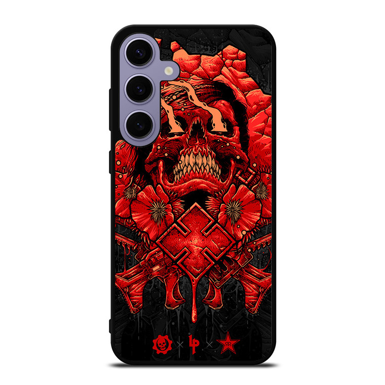 GEARS OF WAR SKULL RED Samsung Galaxy S24 Plus Case Cover