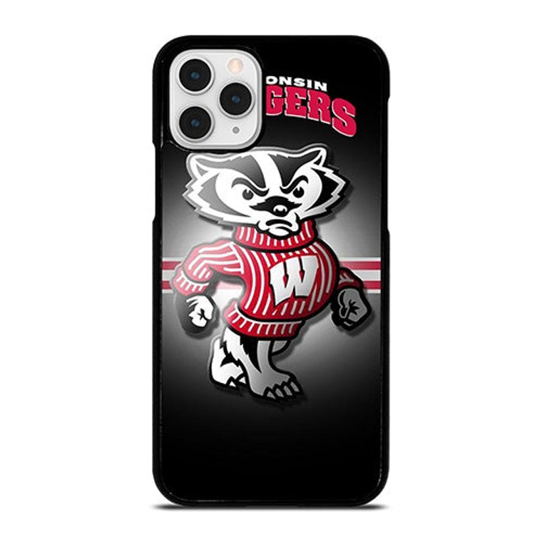 WISCONSIN BADGER FOOTBALL LOGO iPhone 11 Pro Case Cover