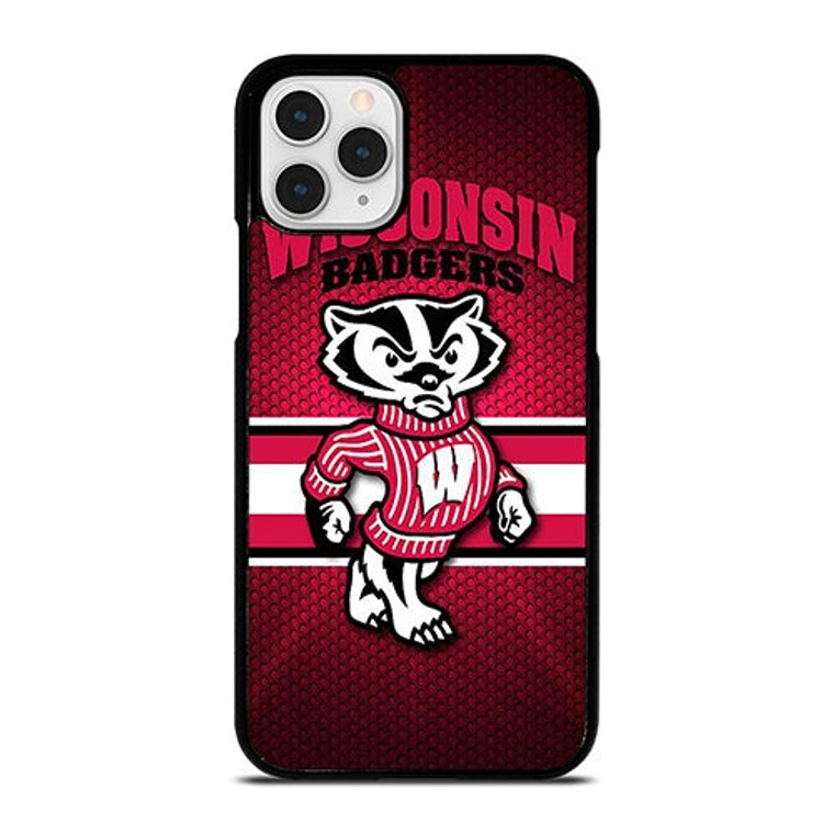 WISCONSIN BADGER FOOTBALL LOGO 2 iPhone 11 Pro Case Cover