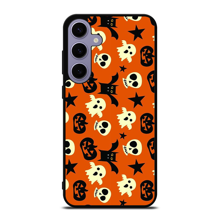 HALLOWEEN GHOST PATTERN Samsung Galaxy S24 Plus Case Cover