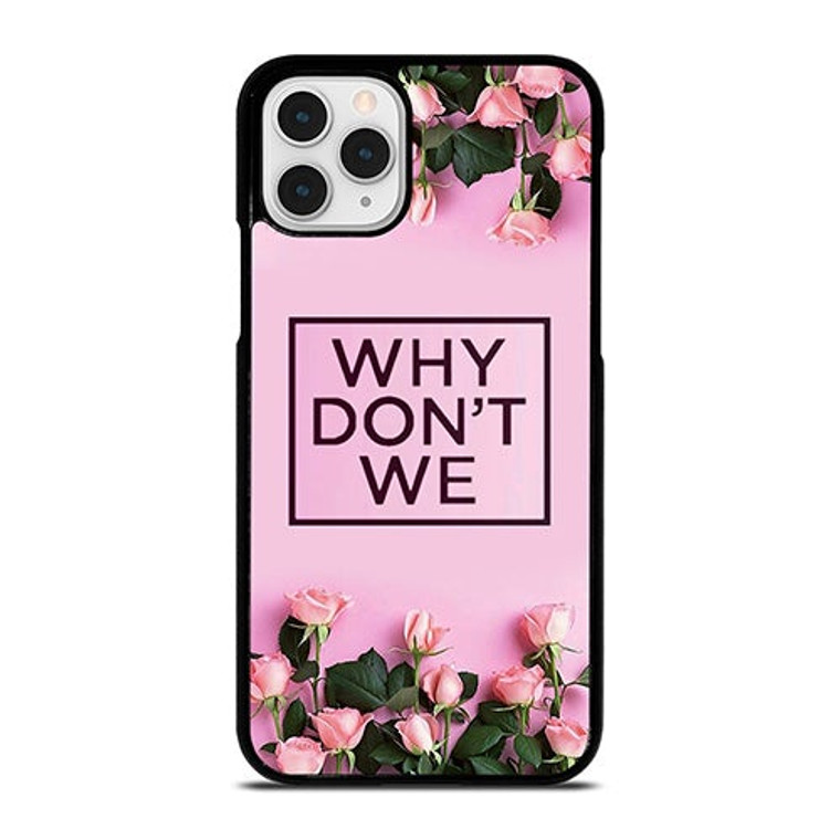 WHY DONT WE PINK FLOWER iPhone 11 Pro Case Cover