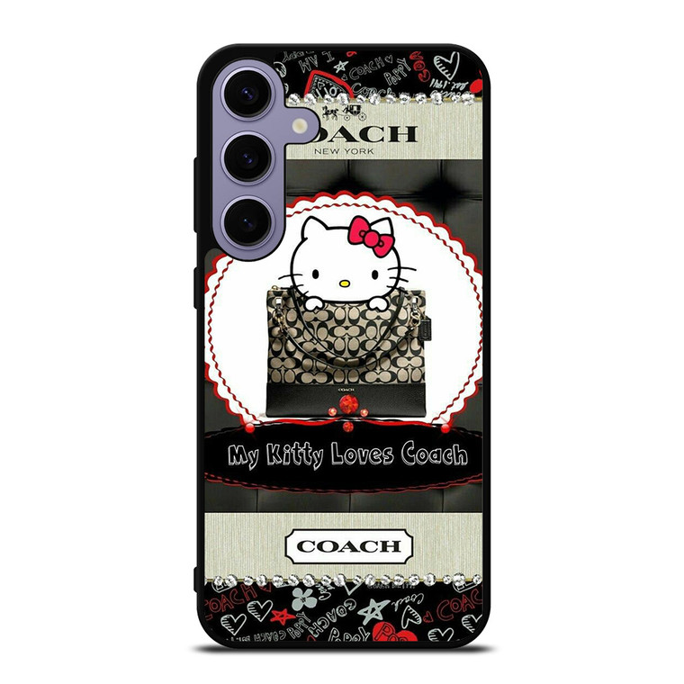 HELLO KITTY LOVES COACH Samsung Galaxy S24 Plus Case Cover