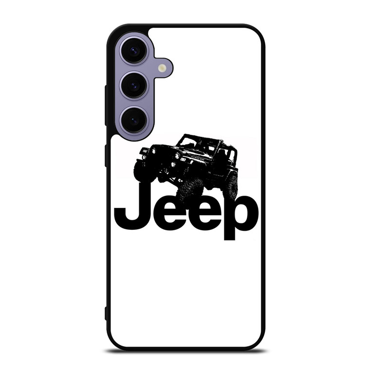 JEEP BLACK LOGO Samsung Galaxy S24 Plus Case Cover