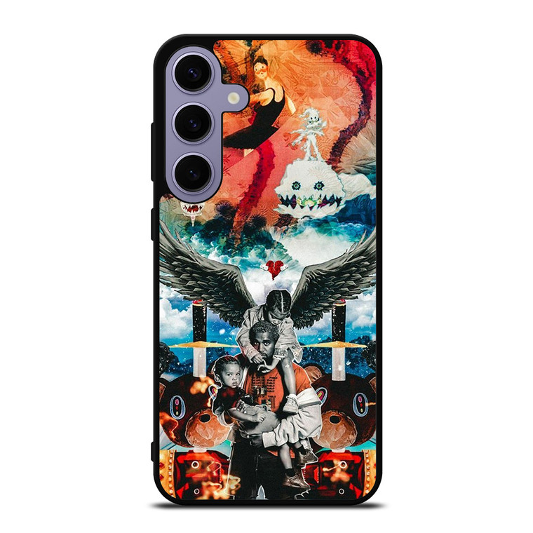 KANYE WEST ANGELS COLLAGE Samsung Galaxy S24 Plus Case Cover