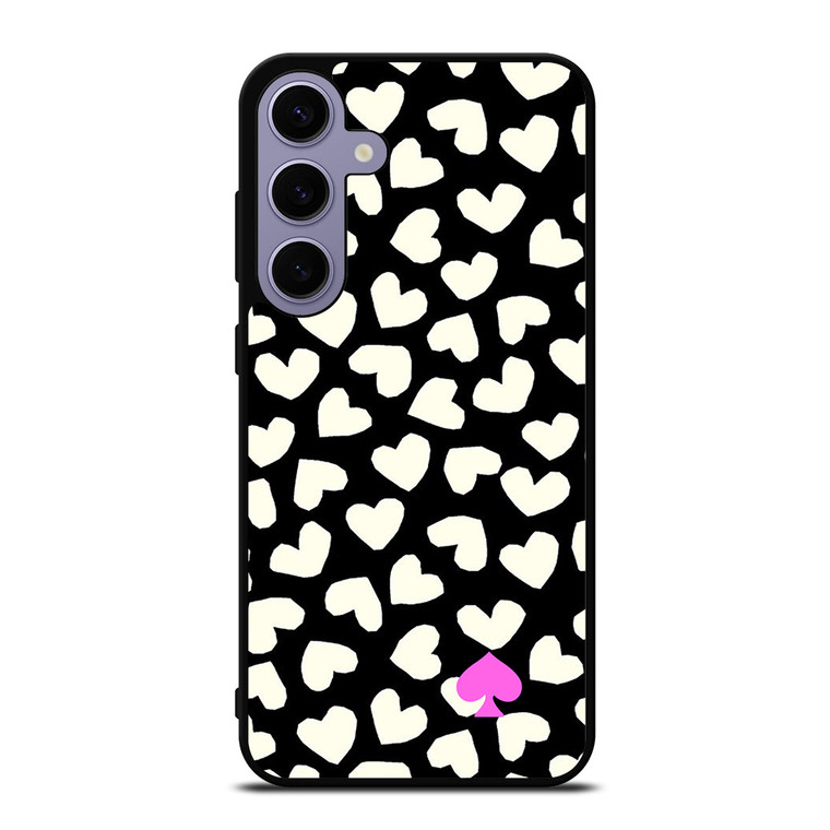 KATE SPADE LOVE HEART POLKADOTS Samsung Galaxy S24 Plus Case Cover