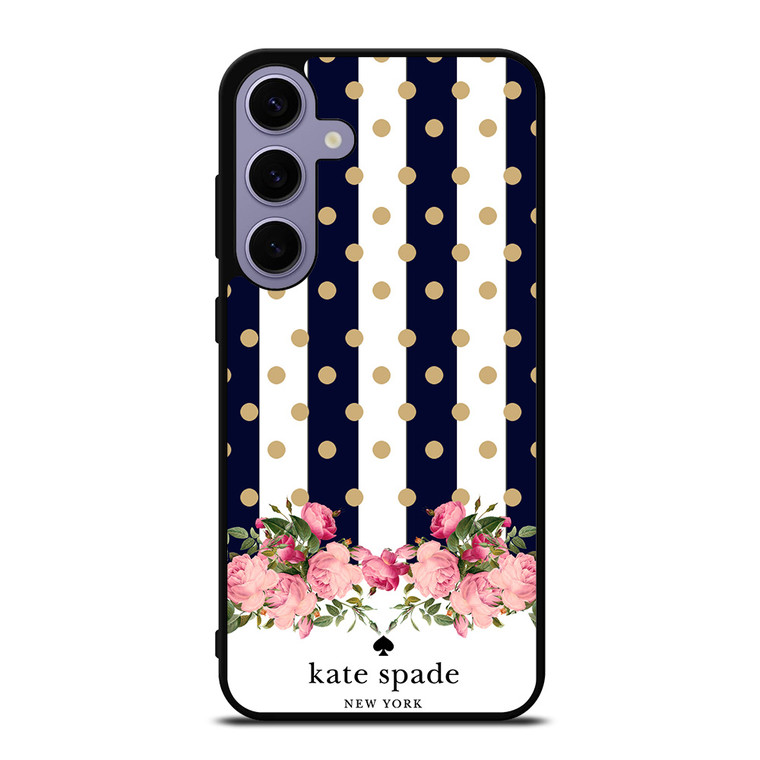 KATE SPADE NEW YORK POLKADOTS FLORAL Samsung Galaxy S24 Plus Case Cover