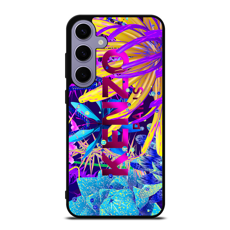 KENZO PARIS FLOWER Samsung Galaxy S24 Plus Case Cover