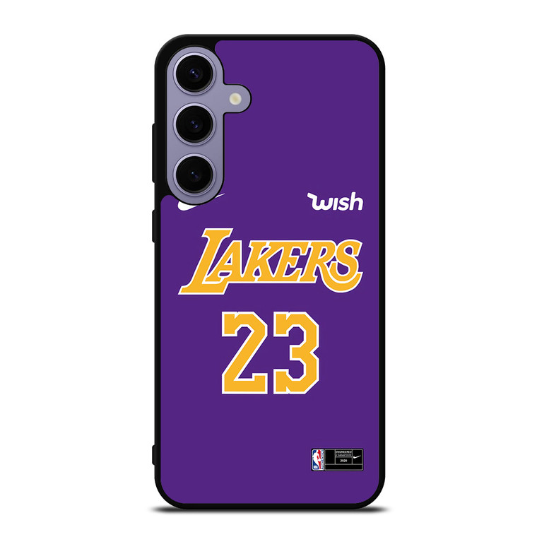 LA LAKERS LEBRON JAMES JERSEY Samsung Galaxy S24 Plus Case Cover