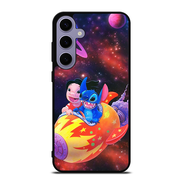 LILO AND STITCH IN ROCKET Samsung Galaxy S24 Plus Case Cover