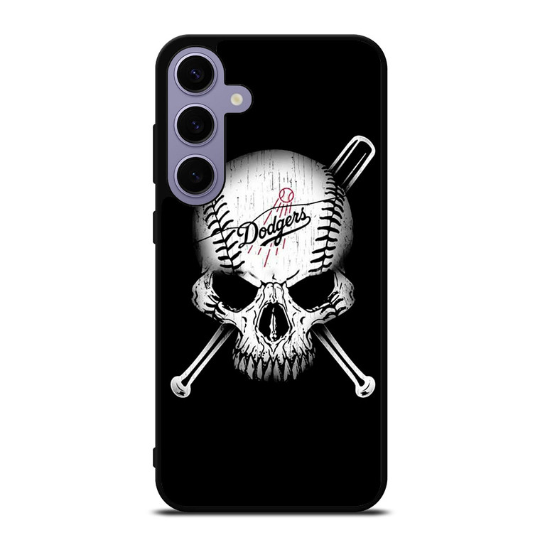 LOS ANGELES DODGERS SKULL Samsung Galaxy S24 Plus Case Cover