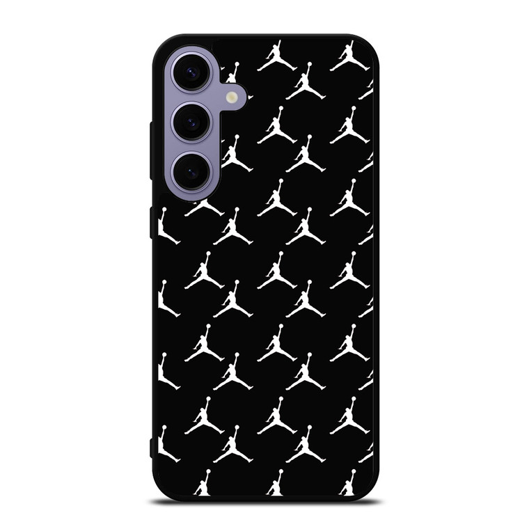 MICHAEL JORDAN SYMBOL BLACK PATTERN Samsung Galaxy S24 Plus Case Cover