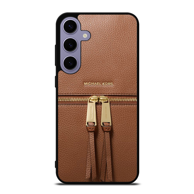 MICHAEL KORS MK LOGO BACKPACK BAG BROWN Samsung Galaxy S24 Plus Case Cover